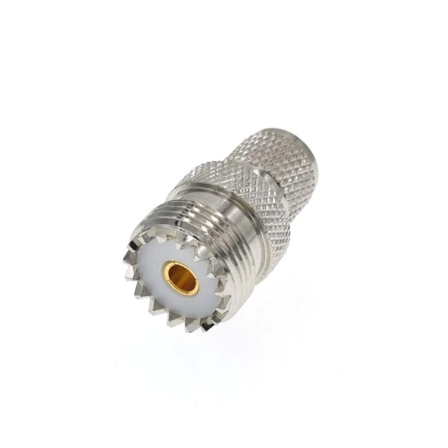 ВЧ-адаптер mini UHF(male) - UHF(female) SO239