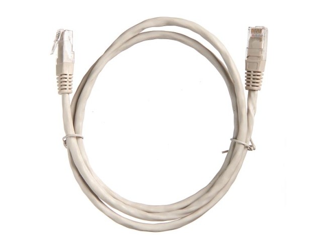 Патч-корд Technolink UTP4 rj45-rj45, cat.6, BC, серый, литой коннектор 10 шт