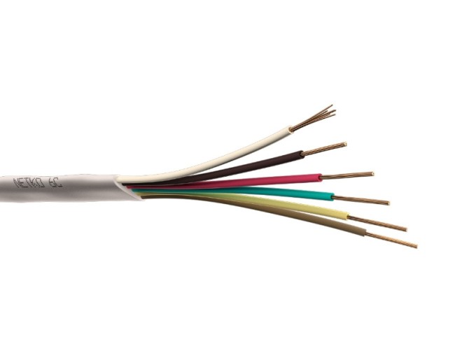 Кабель Телефонный 6с, CCS, 3м, плоский, белый NETKO Optima Кабель Телефонный 6с, CCS, 3м, плоский, белый NETKO Optima