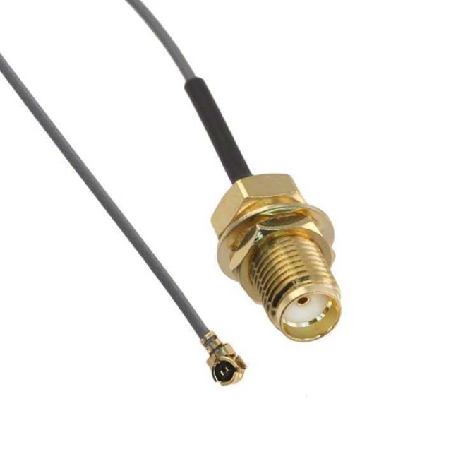Адаптер для модема (пигтейл) IPEX4(MHF4)-SMA(female) кабель RF0,81 30см. комплект 20 шт