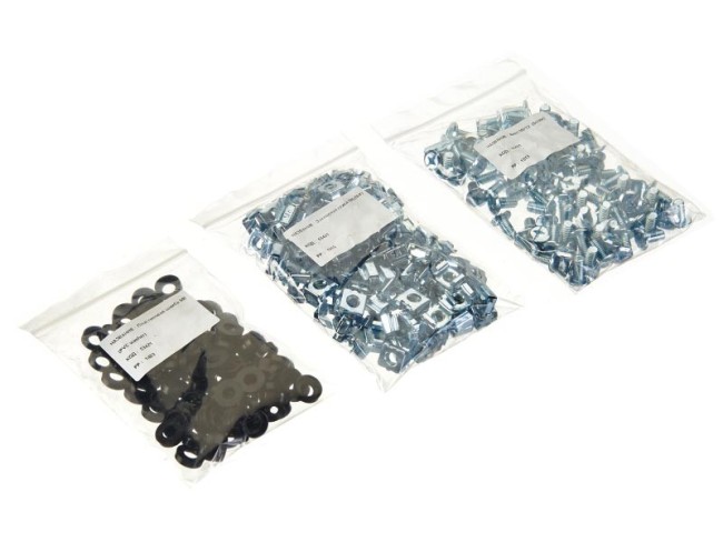 Крепежный набор, крестовой, размер M6 на 12 с прокладкой, 20 шт.