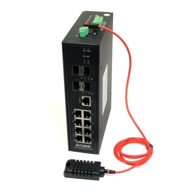 AN-SXGM12P8S - промышленный 12-портовый управляемый L2+ гигабитный коммутатор с HiPoE до 360Вт AN-SXGM12P8S - промышленный 12-портовый управляемый L2+ гигабитный коммутатор с HiPoE до 360Вт