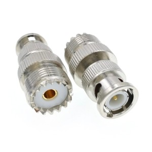 ВЧ-адаптер UHF(female) SO239-BNC(male) комплект 5 шт