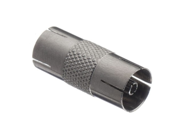 Переходник гн TV - гн TV (цинк), NETKO Optima 10 шт