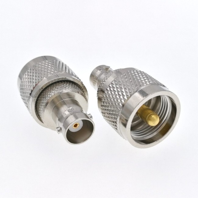 ВЧ-адаптер UHF(male) PL259-BNC(female) комплект 10 шт