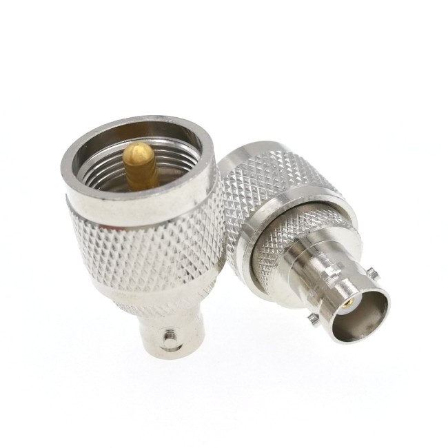 ВЧ-адаптер UHF(male) PL259-BNC(female) комплект 10 шт