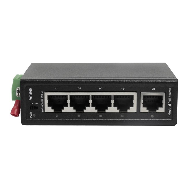 AN-SX5P4 - промышленный 5-портовый коммутатор с PoE до 120Вт AN-SX5P4 - промышленный 5-портовый коммутатор с PoE до 120Вт