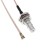 Адаптер для модема (пигтейл) U.fl(IPEX)-QMA(female) кабель RG178 15см. комплект 20 шт