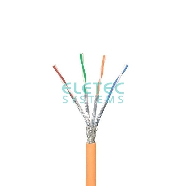 Кабель SFTP 7 Eletec 4x2xAWG23 нг(А)-HF,, медь 100 м