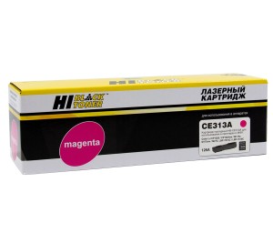 Тонер-картридж Hi-Black (HB-CE313A) для HP CLJ CP1025/1025nw/Pro M175, № 126A, M, 1K
