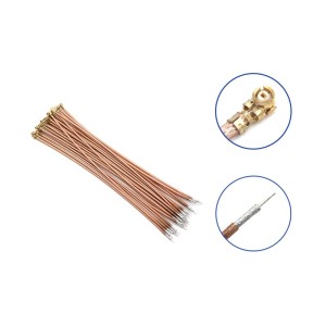 Адаптер для модема (пигтейл) U.fl(IPEX)-без разъёма кабель RG178 30см.