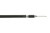 Кабель коаксиальный RG-58 A/U MIL17 50 Ом, экран 112%, черный, 2 м