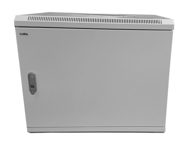 Шкаф настенный 9U серия WMA (Wall Maestro) (600х450х500), передняя дверь металл, собранный, серый Netko А Шкаф настенный 9U серия WMA (Wall Maestro) (600х450х500), передняя дверь металл, собранный, серый Netko А