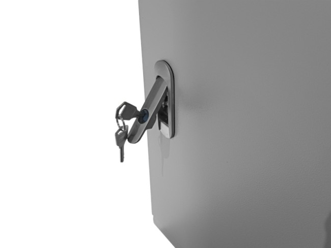 Шкаф настенный 9U серия WMA (Wall Maestro) (600х450х500), передняя дверь металл, собранный, серый Netko А Шкаф настенный 9U серия WMA (Wall Maestro) (600х450х500), передняя дверь металл, собранный, серый Netko А