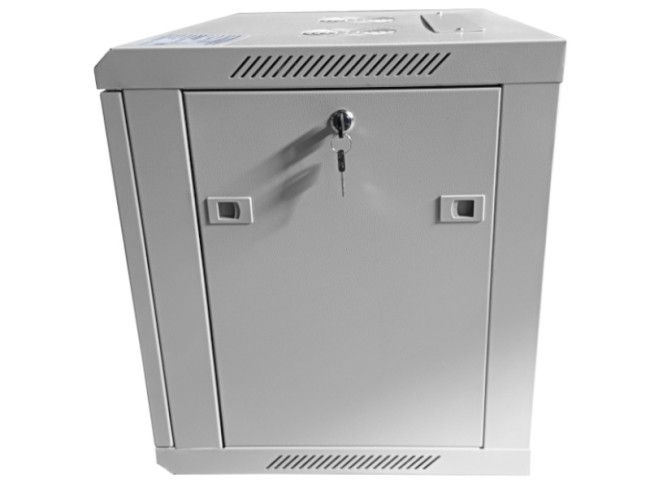 Шкаф настенный 9U серия WMA (Wall Maestro) (600х450х500), передняя дверь металл, собранный, серый Netko А Шкаф настенный 9U серия WMA (Wall Maestro) (600х450х500), передняя дверь металл, собранный, серый Netko А