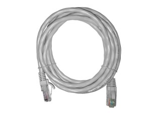 Патч-корд UTP4 rj45-rj45, cat.6, BC, LSZH, серый, литой коннектор NETKO Optima 5 шт