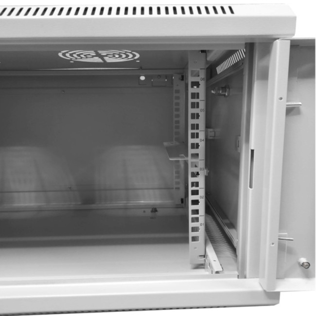 Шкаф настенный 9U серия WMA (Wall Maestro) (600х450х500), передняя дверь металл, разборный, серый Netko А Шкаф настенный 9U серия WMA (Wall Maestro) (600х450х500), передняя дверь металл, разборный, серый Netko А