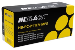 Картридж Hi-Black (HB-PC-211EV-MPS) для Pantum P2200/P2207/P2507/P2500W/M6500/6550/6607, 6K