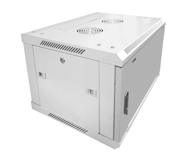 Шкаф настенный 6U серия WMA (Wall Maestro) (600х450х370), передняя металлическая дверь, разборный, серый Netko А Шкаф настенный 6U серия WMA (Wall Maestro) (600х450х370), передняя металлическая дверь, разборный, серый Netko А