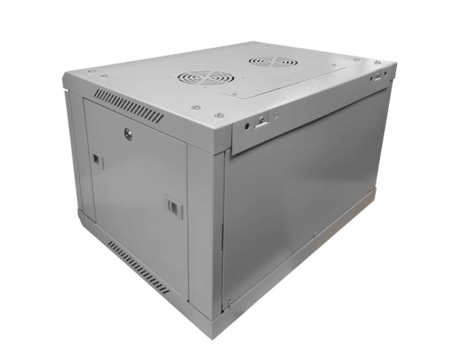 Шкаф настенный 6U серия WMA (Wall Maestro) (600х450х370), передняя металлическая дверь, разборный, серый Netko А Шкаф настенный 6U серия WMA (Wall Maestro) (600х450х370), передняя металлическая дверь, разборный, серый Netko А