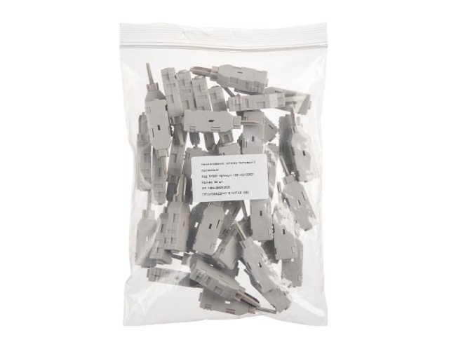 Штекер тестовый двухполюсный без шнура NETKO Optima