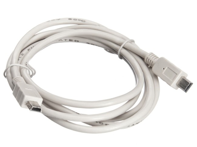 Кабель шт.mini USB B - шт.mini USB B 1.1 (1,5м), серый, блистер.. Netko