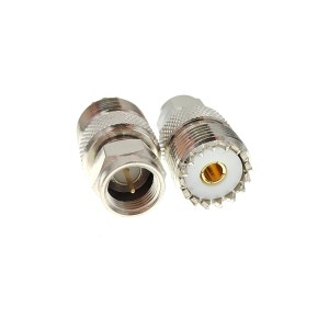 ВЧ-адаптер UHF(female) SO239-F(male) комплект 5 шт