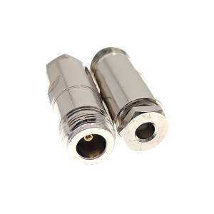 ВЧ-разъём N(female) прижимной под кабель RG-58 комплект 5 шт