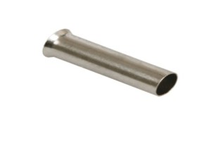 Штыревой втулочный кабельный наконечник EN 7512 (НШВ F=12мм) 0,75мм2, неизолированный, 100 шт, NETKO Optima 10шт