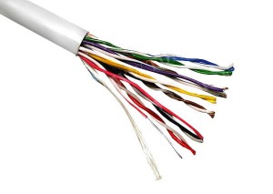 Кабель LC UTP10 cat.3, , 0,40мм, серый 50м