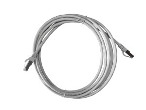 Патч-корд FTP4 cat.6, литой коннектор, серый, LSZH, NETKO Expert CKC