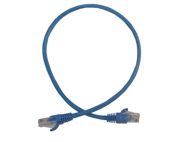 Патч-корд UTP4 cat 5e, ВС, LSZH, синий, литой коннектор NETKO Optima 10 шт Патч-корд UTP4 cat 5e, ВС, LSZH, синий, литой коннектор NETKO Optima 10 шт