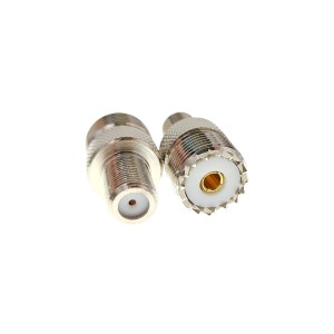 ВЧ-адаптер UHF(female) SO239-F(female) комплект 10 шт