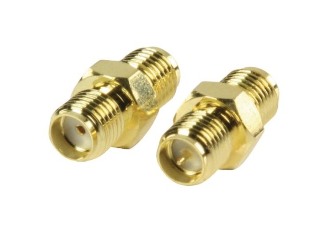 ВЧ-адаптер RP-SMA(female)-SMA(female) комплект 10 шт