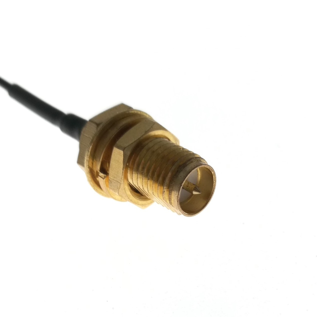 Адаптер для модема (пигтейл) IPEX4(MHF4)-RP-SMA(female) кабель RF0,81 30см. комплект 10 шт