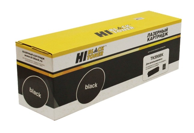 Тонер-картридж Hi-Black (HB-TK-590Bk) для Kyocera FS-C5250DN/C2626MFP, Bk, 7K Тонер-картридж Hi-Black (HB-TK-590Bk) для Kyocera FS-C5250DN/C2626MFP, Bk, 7K