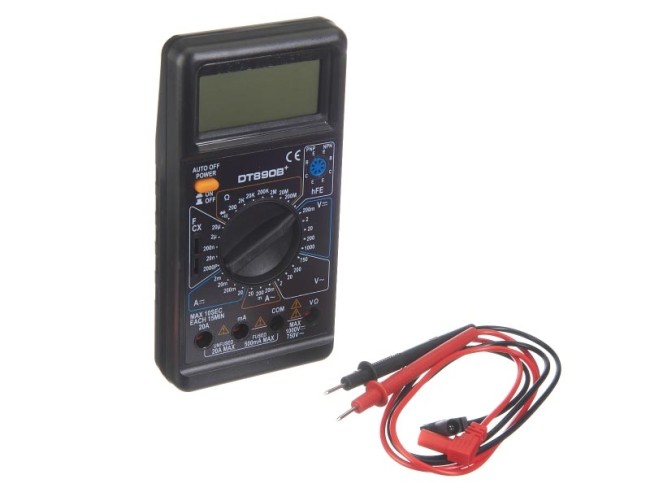 Мультиметр DT-890B+ (коробка) Мультиметр DT-890B+ (коробка)