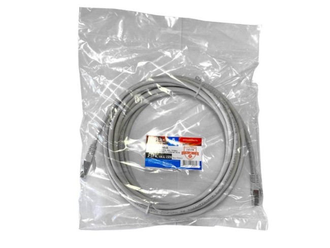 Патч-корд FTP4 cat.6, литой коннектор, серый, LSZH, NETKO Expert CKC Патч-корд FTP4 cat.6, литой коннектор, серый, LSZH, NETKO Expert CKC