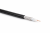 Кабель коаксиальный RG-11U CCS MIL17, 75 Ом, с тросом, outdoor, черный, 30 м