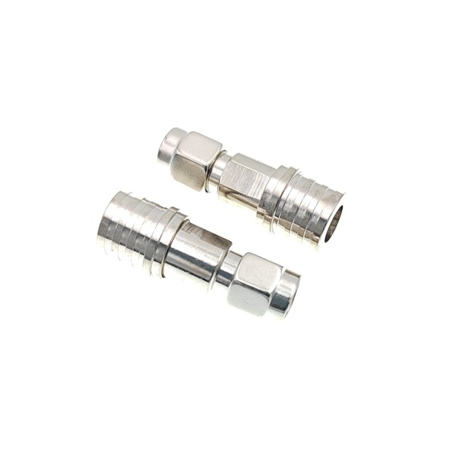 ВЧ-адаптер SMA(male)-QMA(male)