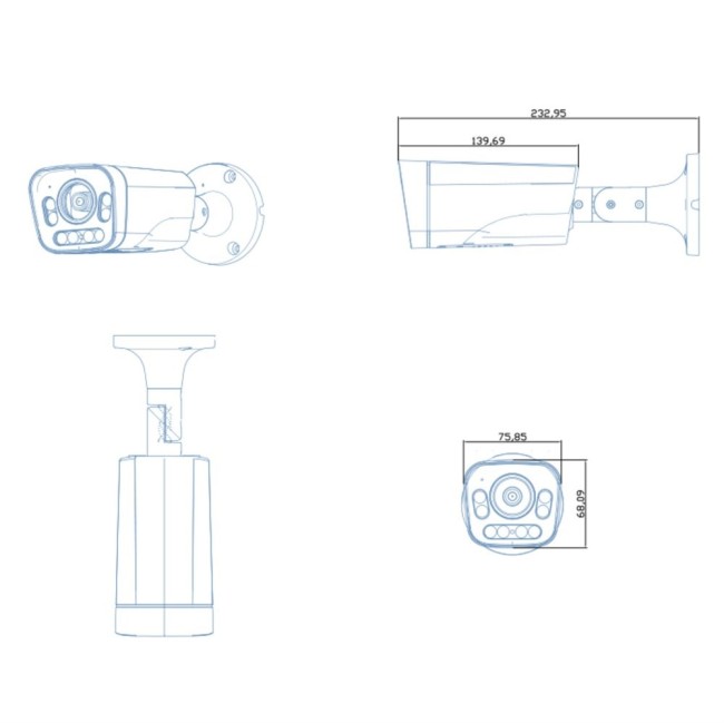 AC-HS504VAX (2.8-12) - уличная мультиформатная 5Мп камера с вариообъективом и микрофоном (AoC) AC-HS504VAX (2.8-12) - уличная мультиформатная 5Мп камера с вариообъективом и микрофоном (AoC)