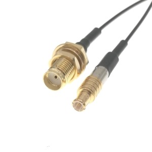 Адаптер для модема (пигтейл) MCX(male)-SMA(female) кабель RF1.13 15см. комплект 5 шт
