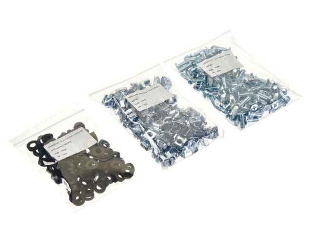 Крепежный набор, крестовой, размер M6 на 16 с прокладкой, 50 шт. Крепежный набор, крестовой, размер M6 на 16 с прокладкой, 50 шт.