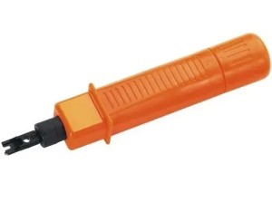 Инструмент для заделки витой пары, сетевых розеток, патч-панелей, ударный тип 110 (аналог HT-3140)