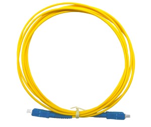 Патч-корд оптический соединительный SC-SC/UPC SM Simplex 3.0мм 9/125, LSZH 5 шт