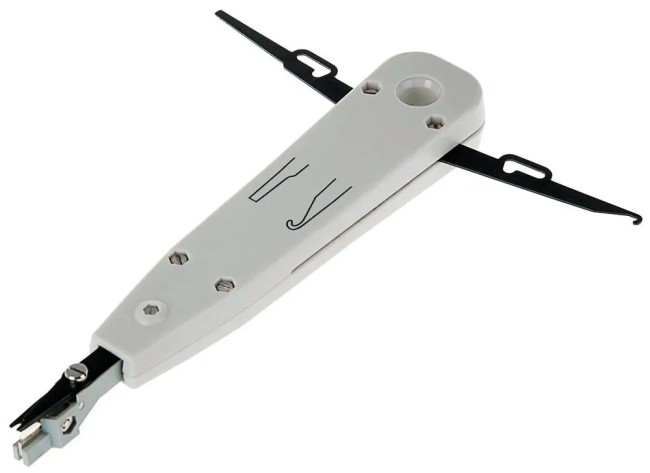 Инструмент для заделки витой пары, тип Krone (Кронтип), с крючками TL-3141