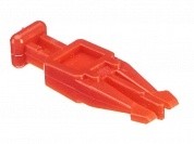 Штекер размыкающий на 1 пару, красный NETKO Optima 20шт