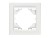 Рамка 1-постовая, пластик, IP20, цвет белый NETKO Optima Electric Рамка 1-постовая, пластик, IP20, цвет белый NETKO Optima Electric