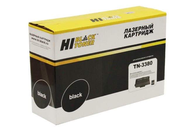 Тонер-картридж Hi-Black (HB-TN-3380) для Brother HL-5440D/5450DN/DCP-8150DN, 8K Тонер-картридж Hi-Black (HB-TN-3380) для Brother HL-5440D/5450DN/DCP-8150DN, 8K