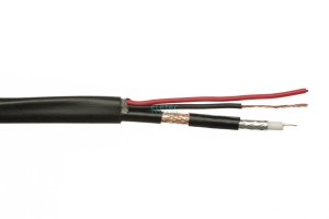 Кабель комбинированный 3C-2V+2x0.5 мм2 75 Ом, Outdoor, 150 м